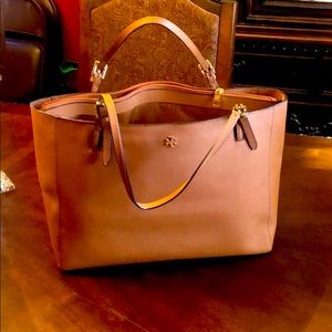 Tory Burch Emerson Saffiano Leather Tote